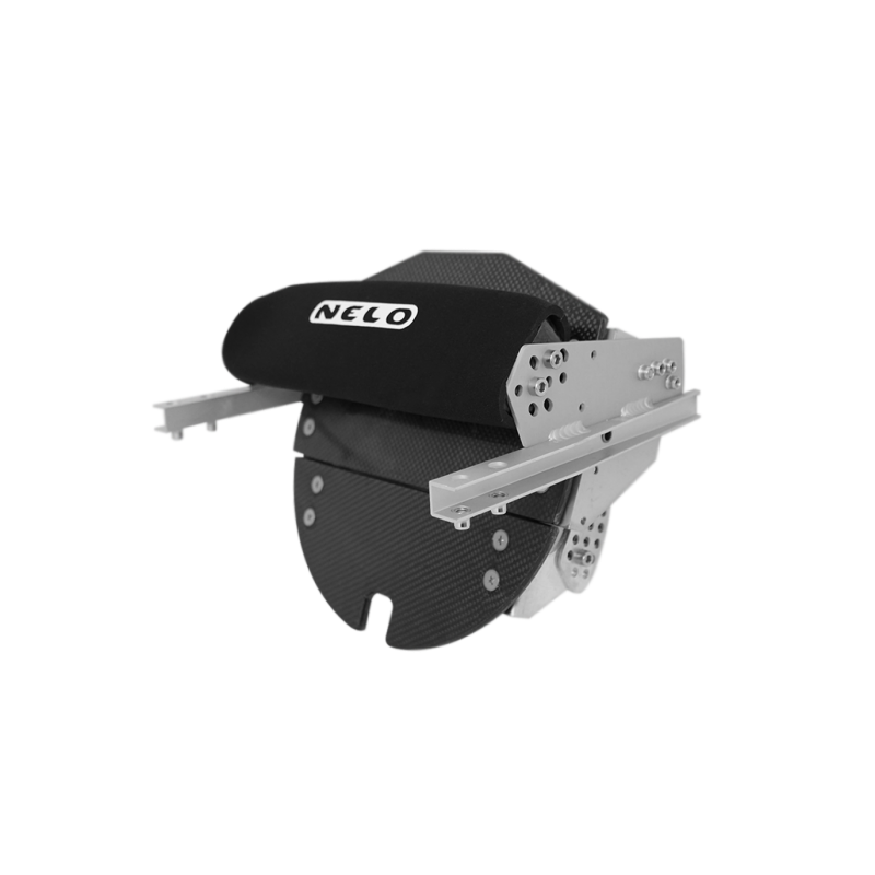 Reposapiés con   sujeción carbono