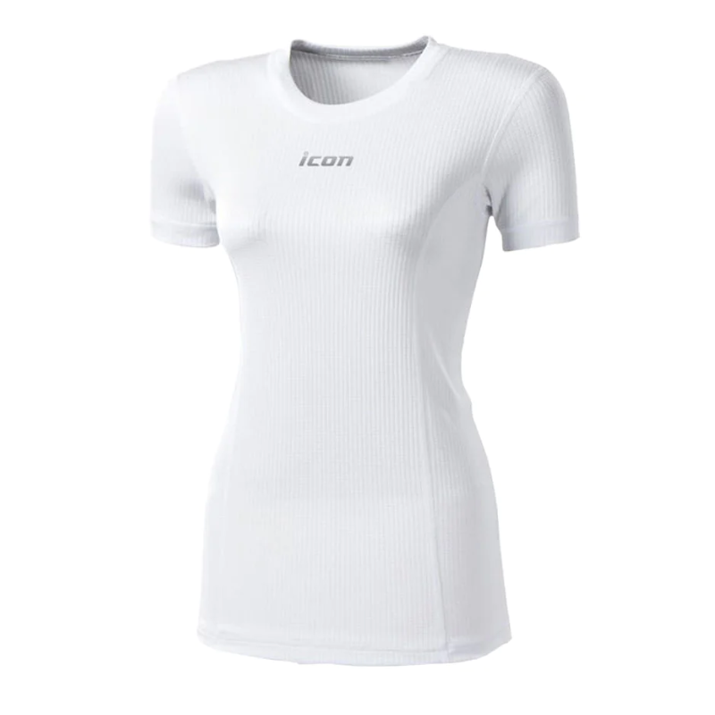 Térmica Manga Corta Mujer Blanca ICON